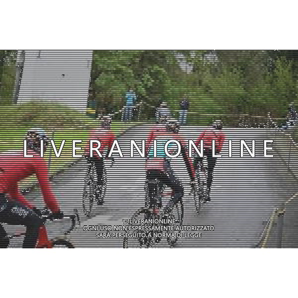 16-04-2024 Allenamento Fleche Wallonne 20204; 2024, Lotto - Dstny; Huy; ©SIROTTI / AGENZIA ALDO LIVERANI SAS  