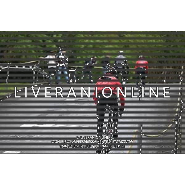 16-04-2024 Allenamento Fleche Wallonne 20204; 2024, Cofidis; Huy; ©SIROTTI / AGENZIA ALDO LIVERANI SAS  