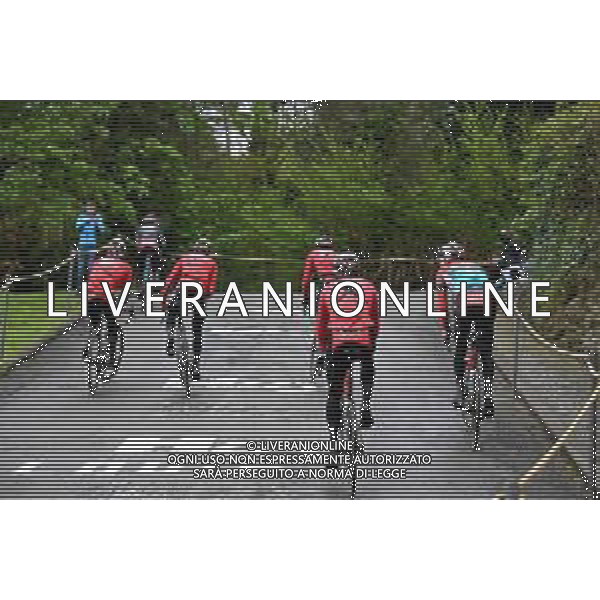 16-04-2024 Allenamento Fleche Wallonne 20204; 2024, Lotto - Dstny; Huy; ©SIROTTI / AGENZIA ALDO LIVERANI SAS  