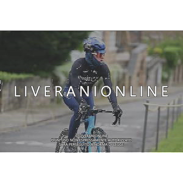 16-04-2024 Allenamento Fleche Wallonne 20204; 2024, Israel - Premier Tech; Clarke, Simon; Huy; ©SIROTTI / AGENZIA ALDO LIVERANI SAS  