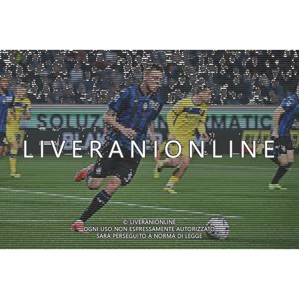 TVRG Atalanta vs Hellas Verona nella foto Emil Holm (Atalanta) Bergamo 15-04-2024 Gewiss Stadium Campionato Serie A TIM - 32a giornata foto Roberto Garavaglia/Agenzia Aldo Liverani sas/ AGENZIA ALDO LIVERANI SAS  