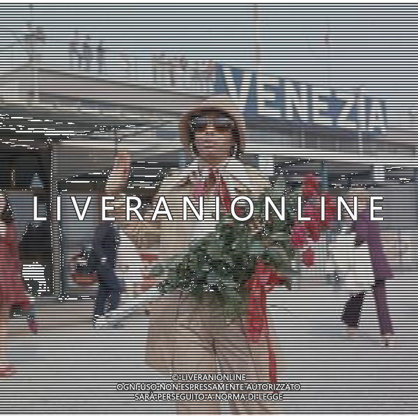 DIAP-RETROSPETTIVA DIANA ROSS CANTANTE NELLA FOTO DIANA ROSS A VENEZIA NELL\'ANNO 1972 ALLA MOSTRA INTERNAZIONALE DEL CINEMA AG ALDO LIVERANI SAS 