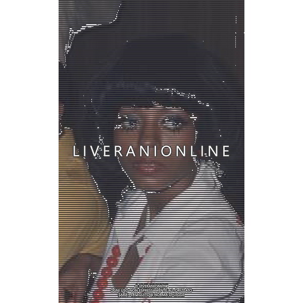 COL-RETROSPETTIVA DIANA ROSS CANTANTE NELLA FOTO DIANA ROSS A CANNES NELL\'ANNO 1973 AG ALDO LIVERANI SAS