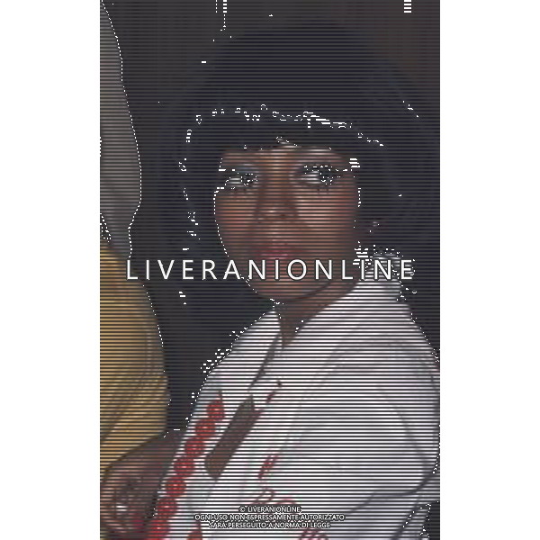 COL-RETROSPETTIVA DIANA ROSS CANTANTE NELLA FOTO DIANA ROSS A CANNES NELL\'ANNO 1973 AG ALDO LIVERANI SAS