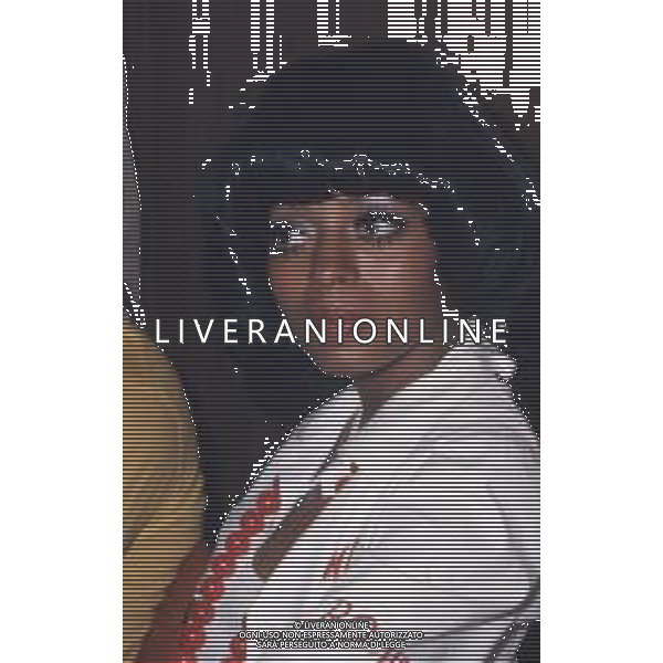 COL-RETROSPETTIVA DIANA ROSS CANTANTE NELLA FOTO DIANA ROSS A CANNES NELL\'ANNO 1973 AG ALDO LIVERANI SAS