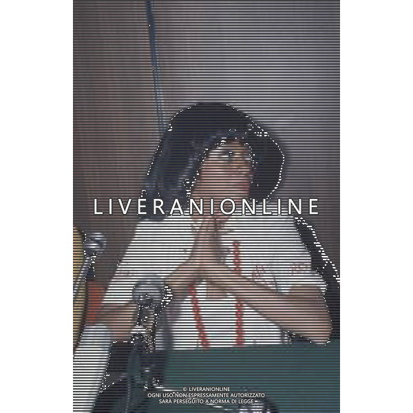 COL-RETROSPETTIVA DIANA ROSS CANTANTE NELLA FOTO DIANA ROSS A CANNES NELL\'ANNO 1973 AG ALDO LIVERANI SAS