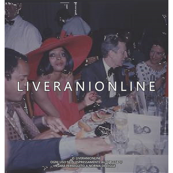 COL-RETROSPETTIVA DIANA ROSS CANTANTE NELLA FOTO DIANA ROSS A CANNES NELL\'ANNO 1973 AG ALDO LIVERANI SAS