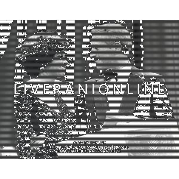 COL-RETROSPETTIVA DIANA ROSS CANTANTE NELLA FOTO DIANA ROSS CON PSUL NEWMAN A CANNES NELL\'ANNO 1973 AG ALDO LIVERANI SAS