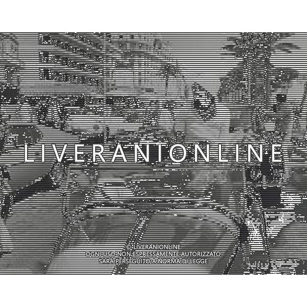 COL-RETROSPETTIVA DIANA ROSS CANTANTE NELLA FOTO DIANA ROSS A CANNES NELL\'ANNO 1973 AG ALDO LIVERANI SAS