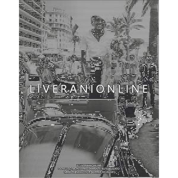 COL-RETROSPETTIVA DIANA ROSS CANTANTE NELLA FOTO DIANA ROSS A CANNES NELL\'ANNO 1973 AG ALDO LIVERANI SAS