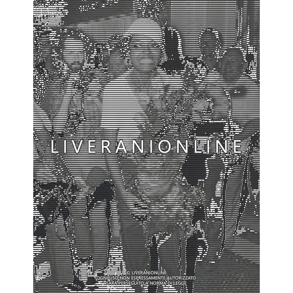 COL-RETROSPETTIVA DIANA ROSS CANTANTE NELLA FOTO DIANA ROSS A CANNES NELL\'ANNO 1973 AG ALDO LIVERANI SAS