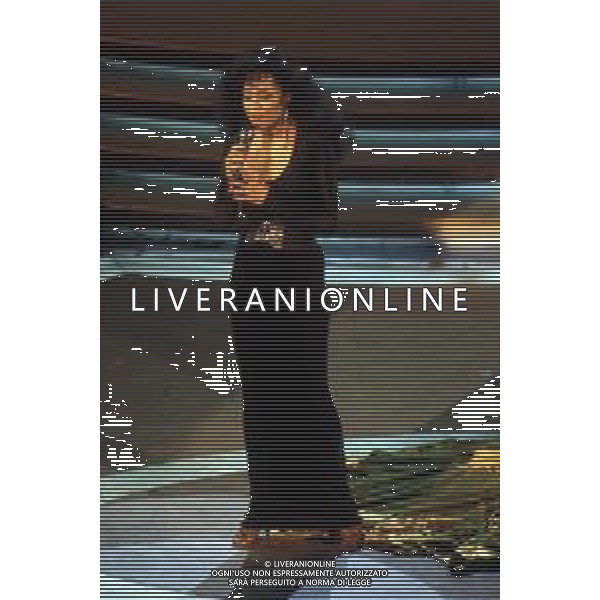 DIAP-RETROSPETTIVA DIANA ROSS CANTANTE NELLA FOTO DIANA ROSS OSPITE AL FESTIVAL DI SANREMO NELL\'ANNO 1993 AG ALDO LIVERANI SAS