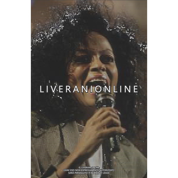 DIAP-RETROSPETTIVA DIANA ROSS CANTANTE NELLA FOTO DIANA ROSS NELL\'ANNO 1996 AG ALDO LIVERANI SAS 