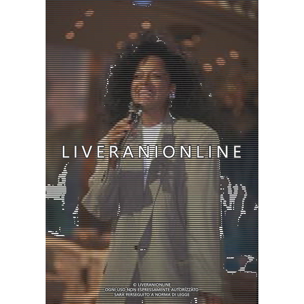 DIAP-RETROSPETTIVA DIANA ROSS CANTANTE NELLA FOTO DIANA ROSS NELL\'ANNO 1996 AG ALDO LIVERANI SAS 