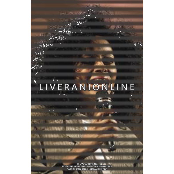 DIAP-RETROSPETTIVA DIANA ROSS CANTANTE NELLA FOTO DIANA ROSS NELL\'ANNO 1996 AG ALDO LIVERANI SAS 
