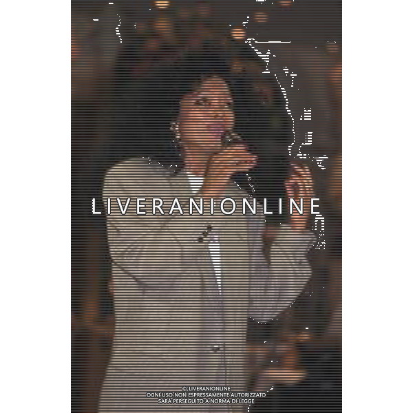 DIAP-RETROSPETTIVA DIANA ROSS CANTANTE NELLA FOTO DIANA ROSS NELL\'ANNO 1996 AG ALDO LIVERANI SAS 