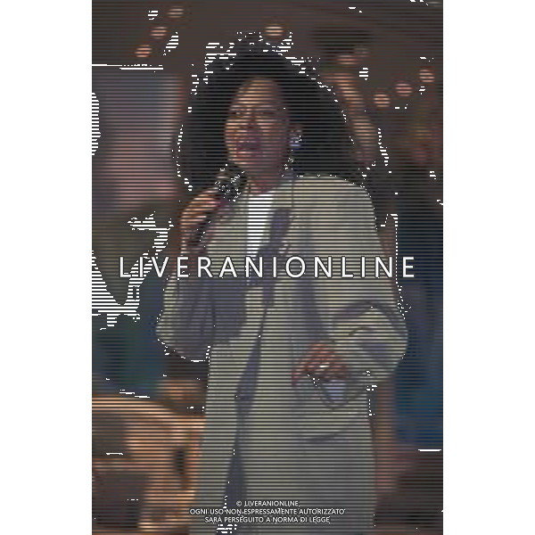 DIAP-RETROSPETTIVA DIANA ROSS CANTANTE NELLA FOTO DIANA ROSS NELL\'ANNO 1996 AG ALDO LIVERANI SAS 