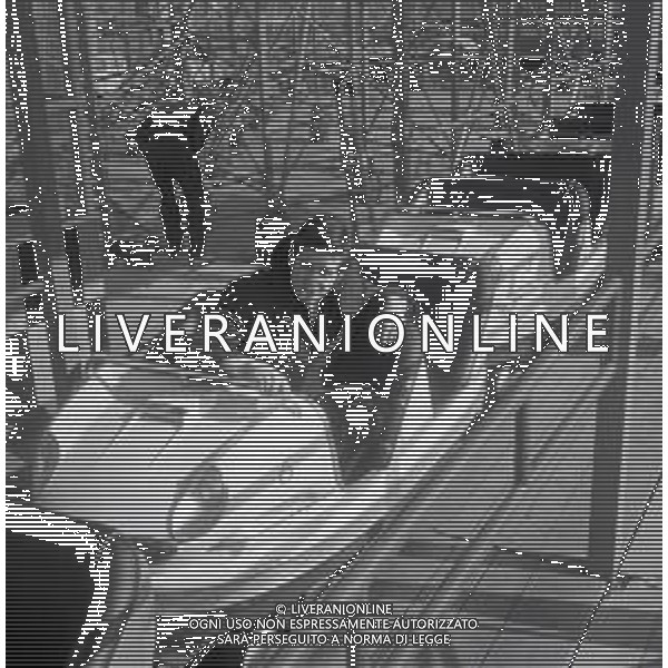 NEG-RETROSPETTIVA CORRADO PANI ATTORE NELLA FOTO CORRADO PANI A TORINO IL GIORNO 20-02-1965 AG ALDO LIVERANI SAS  