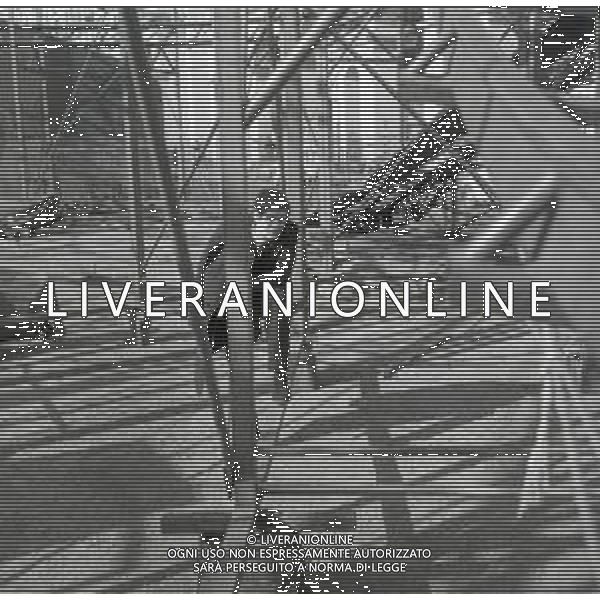 NEG-RETROSPETTIVA CORRADO PANI ATTORE NELLA FOTO CORRADO PANI A TORINO IL GIORNO 20-02-1965 AG ALDO LIVERANI SAS  