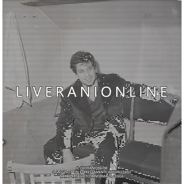 NEG-RETROSPETTIVA CORRADO PANI ATTORE NELLA FOTO CORRADO PANI A MILANO IN TEATRO NELL\'ANNO 1964 AG ALDO LIVERANI SAS 