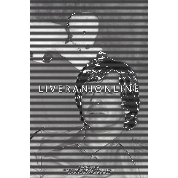 NEG-RETROSPETTIVA CORRADO PANI ATTORE NELLA FOTO CORRADO PANI A MILANO NELL\'ANNO 1979 AG ALDO LIVERANI SAS 