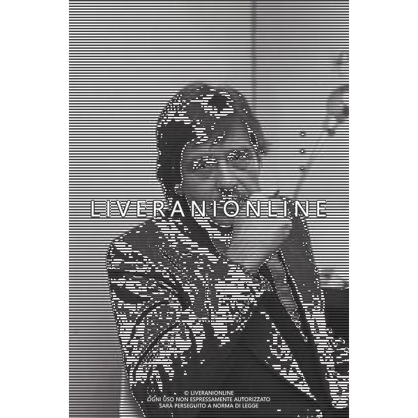 NEG-RETROSPETTIVA CORRADO PANI ATTORE NELLA FOTO CORRADO PANI A MILANO IN TEATRO NELL\'ANNO 1980 AG ALDO LIVERANI SAS  