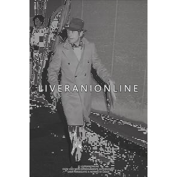 NEG-RETROSPETTIVA CORRADO PANI ATTORE NELLA FOTO CORRADO PANI A MILANO IN TEATRO NELL\'ANNO 1980 AG ALDO LIVERANI SAS  