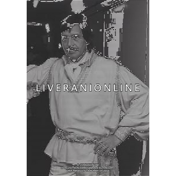 NEG-RETROSPETTIVA CORRADO PANI ATTORE NELLA FOTO CORRADO PANI A MILANO IN TEATRO NELL\'ANNO 1980 AG ALDO LIVERANI SAS  