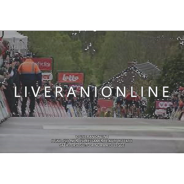 17-04-2024 La Fleche Wallonne; 2024, Israel - Premier Tech; 2024, Arkea - Beb Hotels; Williams, Stephen; Vauquelin, Kevin; Huy; ©SIROTTI / AGENZIA ALDO LIVERANI SAS  