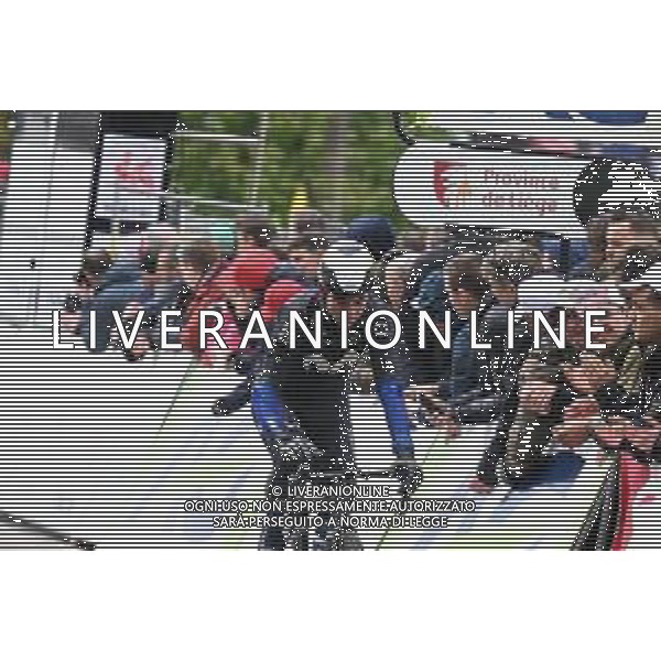 17-04-2024 La Fleche Wallonne; 2024, Movistar; Formolo, Davide; Huy; ©SIROTTI / AGENZIA ALDO LIVERANI SAS  