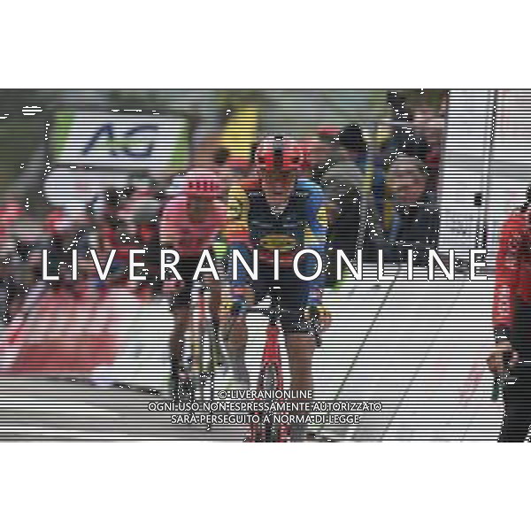17-04-2024 La Fleche Wallonne; 2024, Lidl - Trek; Skujins, Toms; Huy; ©SIROTTI / AGENZIA ALDO LIVERANI SAS  