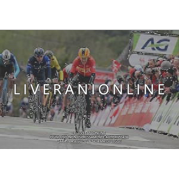 17-04-2024 La Fleche Wallonne; 2024, Uno X - Mobility; Johannessen, Tobias Halland; Huy; ©SIROTTI / AGENZIA ALDO LIVERANI SAS  