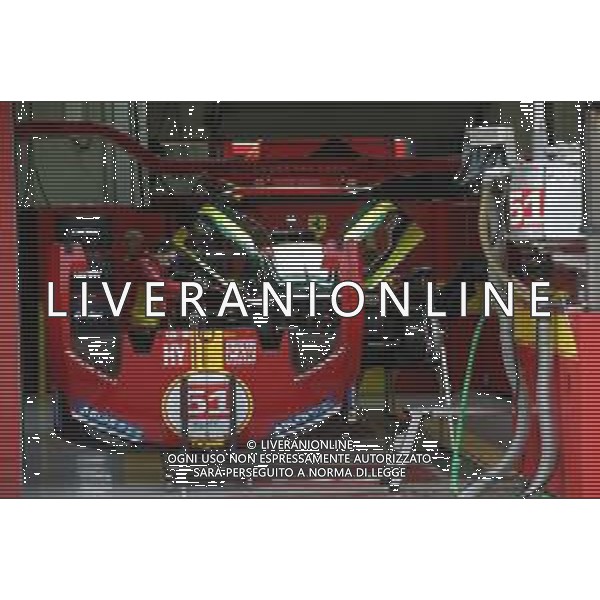 IMOLA GIOVEDI 18 04 2024 AUTODROMO ENZO E DINO FERRARI WEC 6 ORE DI IMOLA NELLA FOTO AUTO DI ANTONIO GIOVINAZZI ALESSANDRO PIER GUIDI E JAMES CALADO ©SANNA/ AGENZIA ALDO LIVERANI SAS  