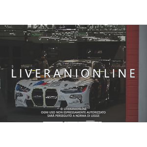 IMOLA GIOVEDI 18 04 2024 AUTODROMO ENZO E DINO FERRARI WEC 6 ORE DI IMOLA NELLA FOTO AUTO DI VALENTINO ROSSI ©SANNA/ AGENZIA ALDO LIVERANI SAS  