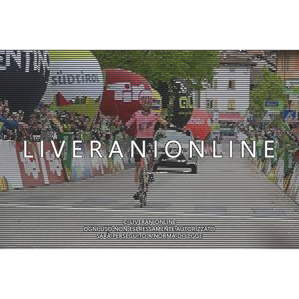 18-04-2024 Tour Of The Alps; Tappa 04 Laives - Borgo Valsugana; 2024, Ef Education - Easypost; Carr, Simon; Borgo Valsugana; ©SIROTTI / AGENZIA ALDO LIVERANI SAS  