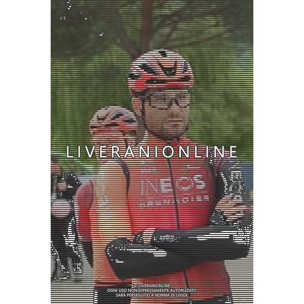18-04-2024 Tour Of The Alps; Tappa 04 Laives - Borgo Valsugana; 2024, Ineos Grenadiers; Ganna, Filippo; Laives; ©SIROTTI / AGENZIA ALDO LIVERANI SAS  