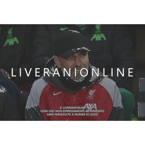 TVRG Atalanta vs Liverpool nella foto Jurgen Klopp allenatore Liverpool Bergamo 18-04-2024 Gewiss Stadium UEFA Europa League - quarti di finale gara di ritorno foto Roberto Garavaglia/Agenzia Aldo Liverani sas/ AGENZIA ALDO LIVERANI SAS  