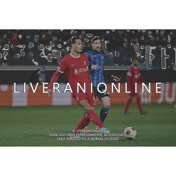 TVRG Atalanta vs Liverpool nella foto Virgil van Dijk (Liverpool) Bergamo 18-04-2024 Gewiss Stadium UEFA Europa League - quarti di finale gara di ritorno foto Roberto Garavaglia/Agenzia Aldo Liverani sas/ AGENZIA ALDO LIVERANI SAS  