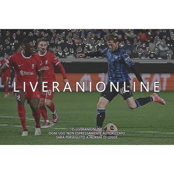 TVRG Atalanta vs Liverpool nella foto Aleksej Miranchuk (Atalanta) occasione da gol Bergamo 18-04-2024 Gewiss Stadium UEFA Europa League - quarti di finale gara di ritorno foto Roberto Garavaglia/Agenzia Aldo Liverani sas/ AGENZIA ALDO LIVERANI SAS  