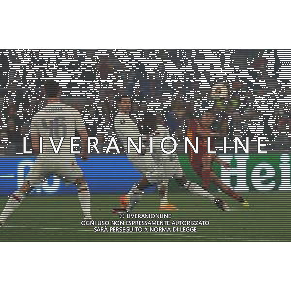 Roma vs Milan - Europa League quarti di finale - Gara di ritorno - Stadio Olimpico - Roma 18-04-2024 nella foto il Gol di paulo Dybala ©Federico Gaetano / AGENZIA ALDO LIVERANI SAS  