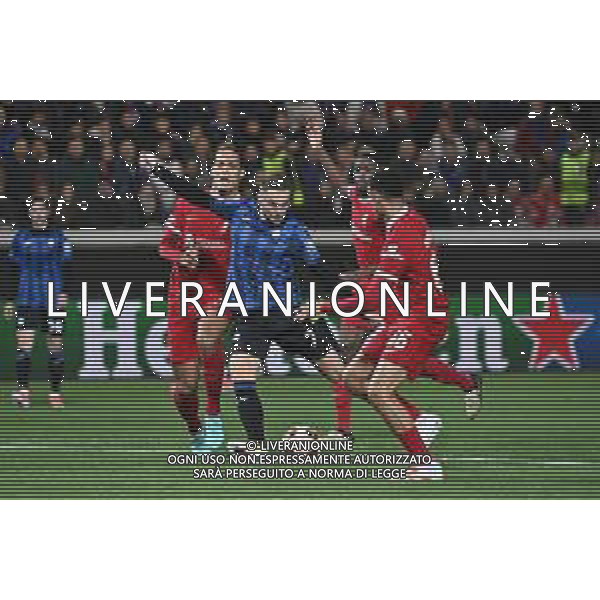 TVRG Atalanta vs Liverpool nella foto Teun Koopmeiners (Atalanta) segna il gol dell\'1 a 1 ma la rete viene annullata per fuorigioco Bergamo 18-04-2024 Gewiss Stadium UEFA Europa League - quarti di finale gara di ritorno foto Roberto Garavaglia/Agenzia Aldo Liverani sas / AGENZIA ALDO LIVERANI SAS  