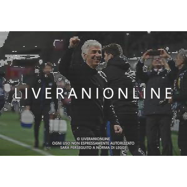 TVRG Atalanta vs Liverpool nella foto Gian Piero Gasperini allenatore Atalanta esultanza a fine partita Bergamo 18-04-2024 Gewiss Stadium UEFA Europa League - quarti di finale gara di ritorno foto Roberto Garavaglia/Agenzia Aldo Liverani sas / AGENZIA ALDO LIVERANI SAS  