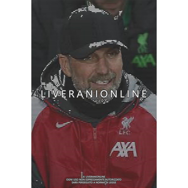 TVRG Atalanta vs Liverpool nella foto Jurgen Klopp allenatore Liverpool Bergamo 18-04-2024 Gewiss Stadium UEFA Europa League - quarti di finale gara di ritorno foto Roberto Garavaglia/Agenzia Aldo Liverani sas/ AGENZIA ALDO LIVERANI SAS  