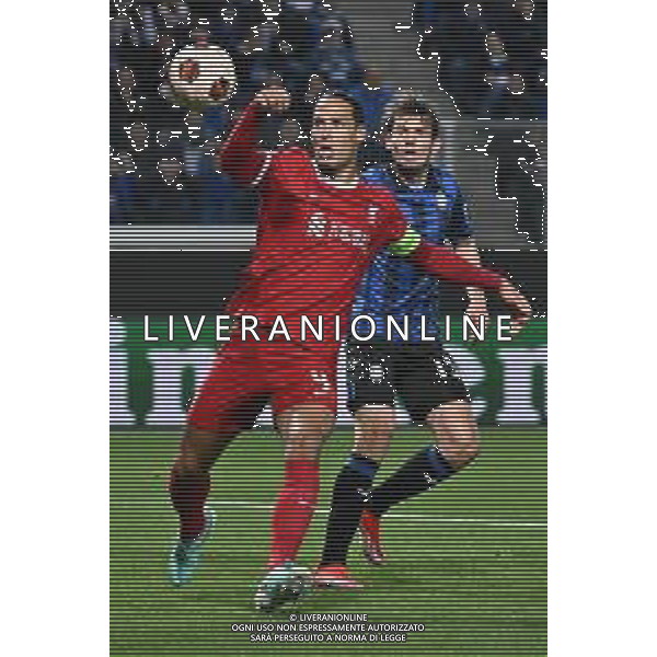 TVRG Atalanta vs Liverpool nella foto Virgil van Dijk (Liverpool) Bergamo 18-04-2024 Gewiss Stadium UEFA Europa League - quarti di finale gara di ritorno foto Roberto Garavaglia/Agenzia Aldo Liverani sas/ AGENZIA ALDO LIVERANI SAS  