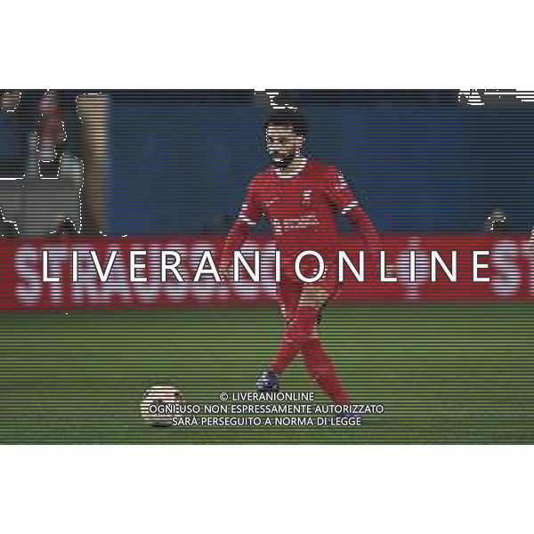 TVRG Atalanta vs Liverpool nella foto Mohamed Salah (Liverpool) Bergamo 18-04-2024 Gewiss Stadium UEFA Europa League - quarti di finale gara di ritorno foto Roberto Garavaglia/Agenzia Aldo Liverani sas/ AGENZIA ALDO LIVERANI SAS  