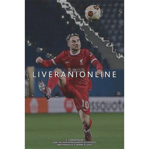 TVRG Atalanta vs Liverpool nella foto Alexis Mac Allister (Liverpool) Bergamo 18-04-2024 Gewiss Stadium UEFA Europa League - quarti di finale gara di ritorno foto Roberto Garavaglia/Agenzia Aldo Liverani sas/ AGENZIA ALDO LIVERANI SAS  