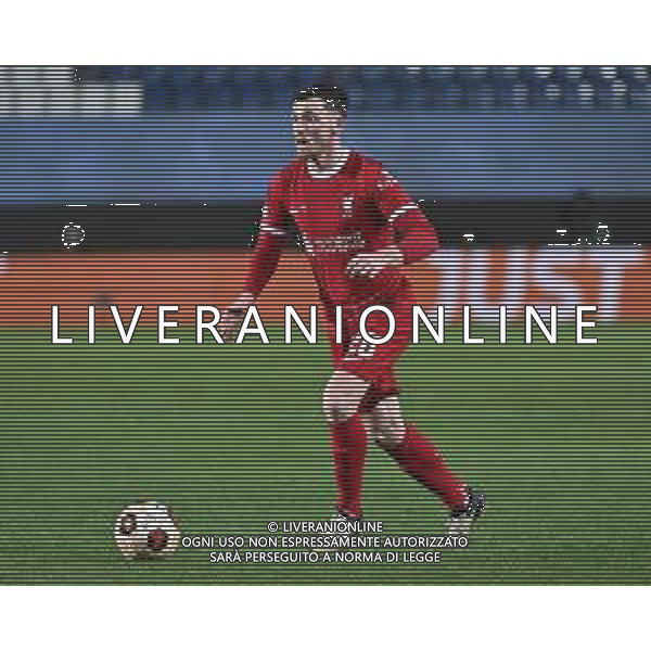 TVRG Atalanta vs Liverpool nella foto Andrew Robertson (Liverpool) Bergamo 18-04-2024 Gewiss Stadium UEFA Europa League - quarti di finale gara di ritorno foto Roberto Garavaglia/Agenzia Aldo Liverani sas/ AGENZIA ALDO LIVERANI SAS  