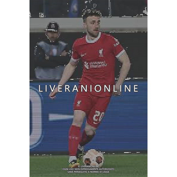 TVRG Atalanta vs Liverpool nella foto Diogo Jota (Liverpool) Bergamo 18-04-2024 Gewiss Stadium UEFA Europa League - quarti di finale gara di ritorno foto Roberto Garavaglia/Agenzia Aldo Liverani sas/ AGENZIA ALDO LIVERANI SAS  