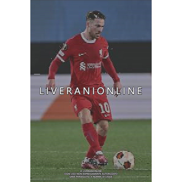TVRG Atalanta vs Liverpool nella foto Alexis Mac Allister (Liverpool) Bergamo 18-04-2024 Gewiss Stadium UEFA Europa League - quarti di finale gara di ritorno foto Roberto Garavaglia/Agenzia Aldo Liverani sas/ AGENZIA ALDO LIVERANI SAS  