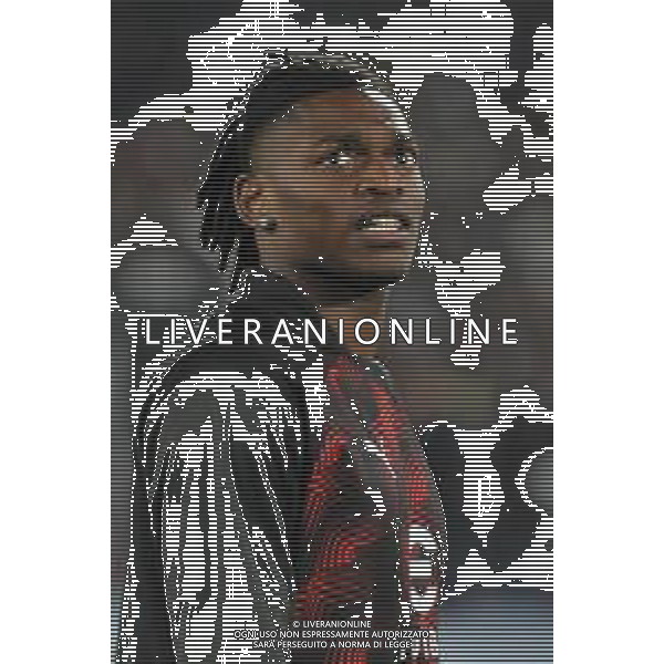 Roma vs Milan - Europa League quarti di finale - Gara di ritorno - Stadio Olimpico - Roma 18-04-2024 nella foto Rafael Leao foto federico gaetano-ag aldo liverani sas